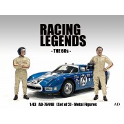 AD-76448 1:43 Racing Legends - 1960s (Set of 2 metal figures)